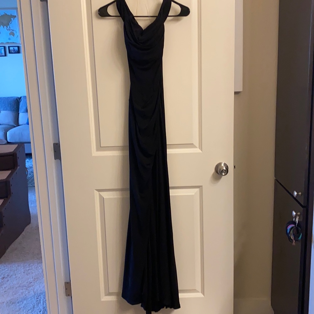 Black formal dress